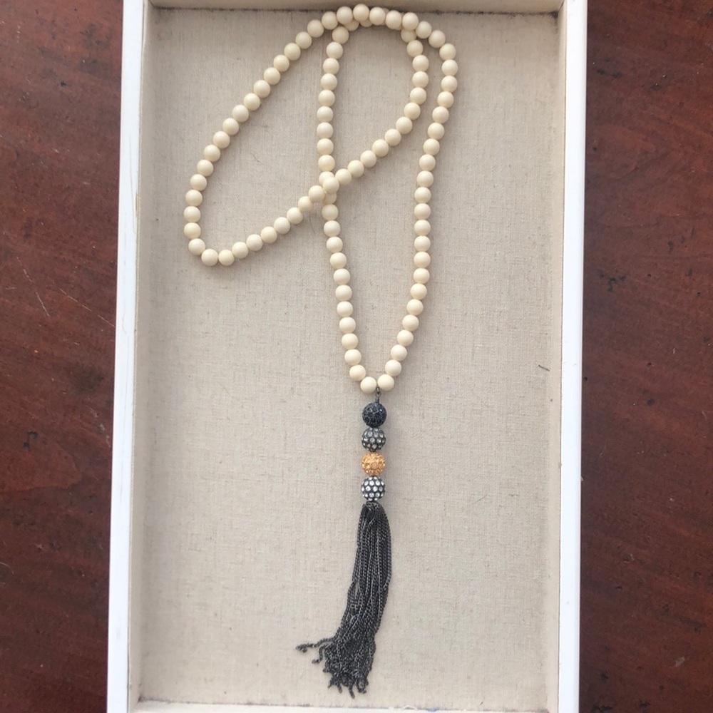 Stella & Dot Revival Tassle Necklace